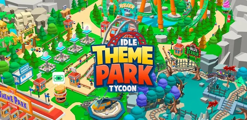 Idle Theme Park Tycoon screenshots
