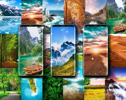 Nature live wallpapers screenshots