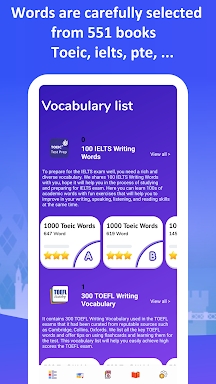 Learn Vocabulary screenshots