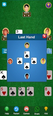 Hearts Card Game screenshots