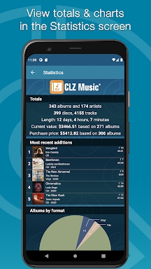 CLZ Music - CD/vinyl database screenshots