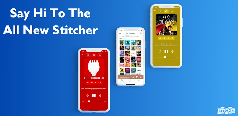 Stitcher - Podcast Player screenshots