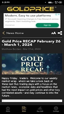 Gold Price Live screenshots