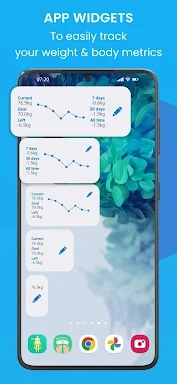 Weight Loss & Measures Tracker screenshots