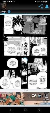 Mangazone Manga Comic Webtoon screenshots