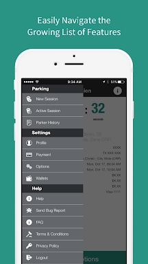 Park CC Mobile Payment Parking screenshots