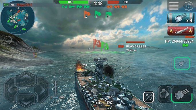 Warships Universe Naval Battle screenshots