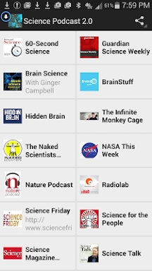 Science Podcast 2.0 screenshots