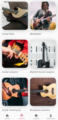Learn guitar chords screenshots