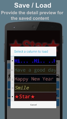 LED Running Text screenshots