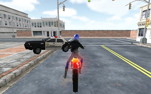 Motocross Racing Cop Game screenshots
