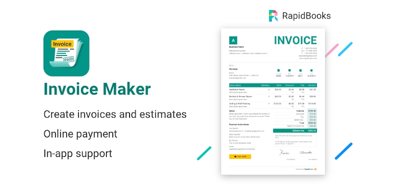Invoice Maker & Template screenshots