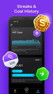 StepsApp – Step Counter screenshots