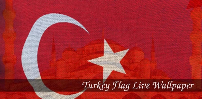 Turkey Flag Live Wallpaper screenshots