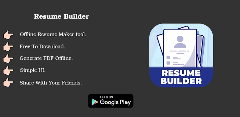 Free Resume Builder - Create Impressive Resumes screenshots