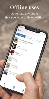 LibriVox: Audio bookshelf screenshots