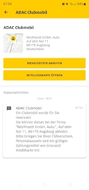 ADAC Pannenhilfe screenshots
