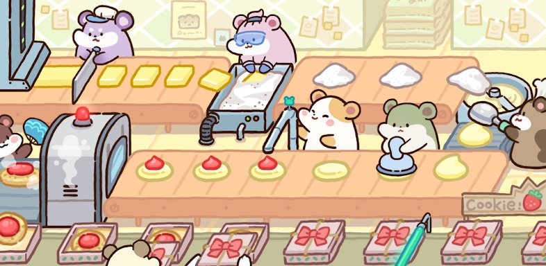 Hamster Cookie Factory screenshots