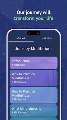 Brightmind Meditation screenshots