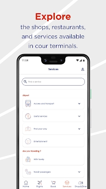 Paris Aéroport – Official App screenshots