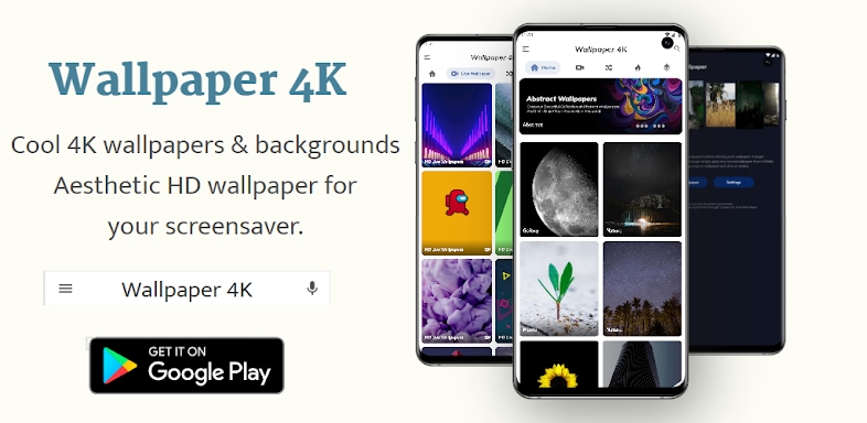 Wallpaper 4K - Backgrounds HD screenshots