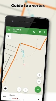 Locus GIS offline land survey screenshots