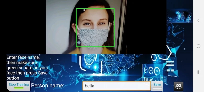 Face Recognition From Face Mask screenshots