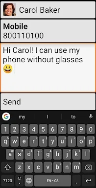 BIG SMS for Seniors screenshots
