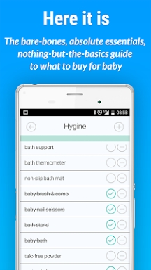 Newborn Baby Checklist screenshots