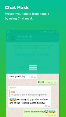 All in one video messenger screenshots