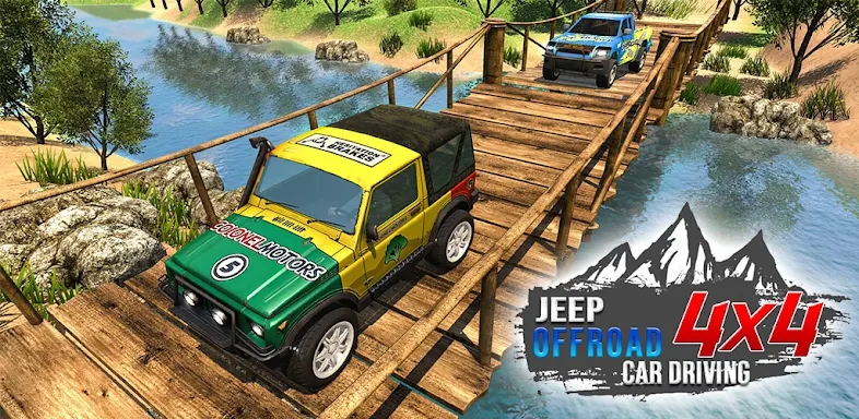 4x4 Jeep Offroad Car Driving screenshots