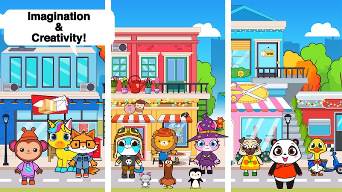 Main Street Pets Village Town screenshots