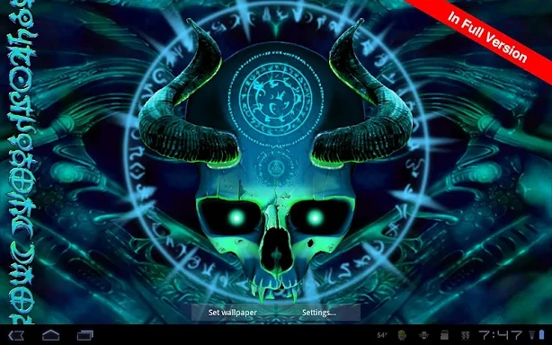 Mystical Skull Free Wallpaper screenshots