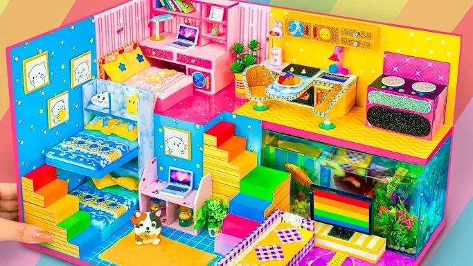 Girl Doll House Design Games screenshots