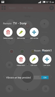 ASmart Remote IR screenshots