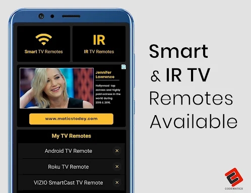 Universal TV Remote Control screenshots