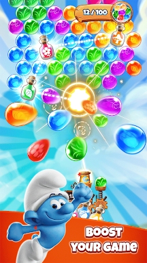 Smurfs Bubble Shooter Story screenshots
