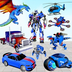 Multi Robot transform : Truck Robot war