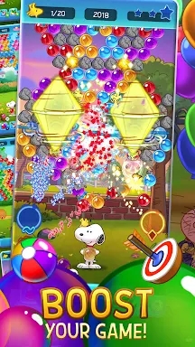 Bubble Shooter - Snoopy POP! screenshots