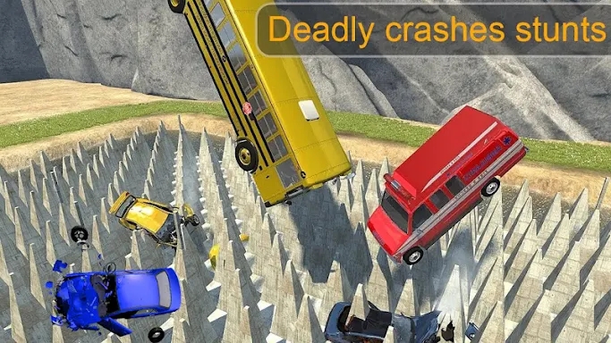 Beam Drive Crash Death Stair C screenshots