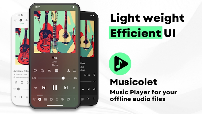Musicolet Music Player screenshots