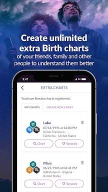 Astrolink: Birth Chart screenshots