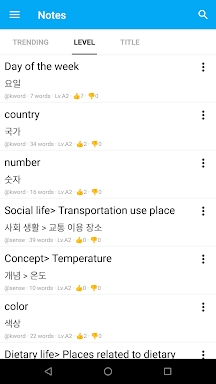 K-Word: Learn Korean basic wor screenshots