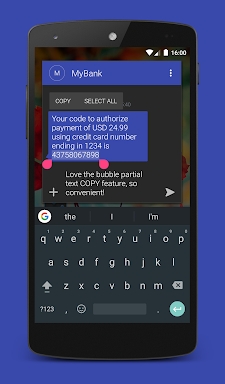 Textra SMS screenshots