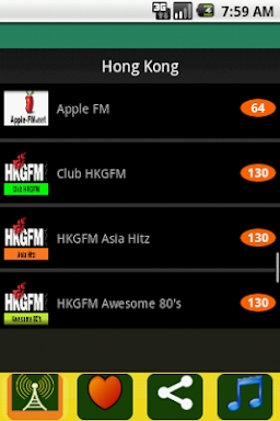Radio Hong Kong screenshots