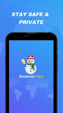 Snowman Sled screenshots