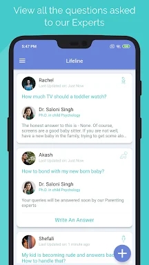 Parentship - co-parenting App! screenshots