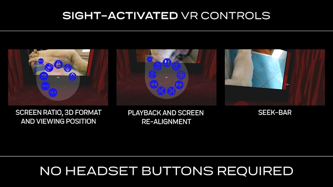 VR Theater for Cardboard screenshots
