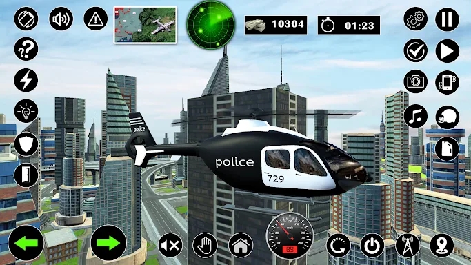 Police Helicopter Game screenshots