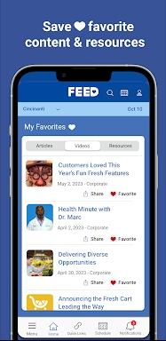 FEED Mobile screenshots